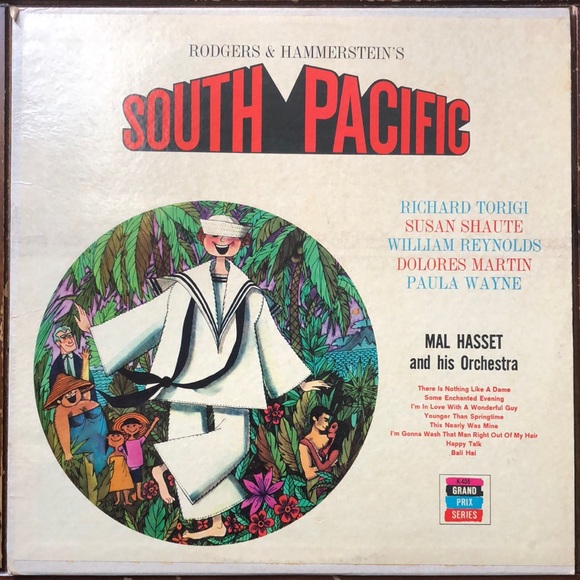 ***Free*** Mal Hasset Plays Rogers & Hammerstein South Pacific Vinyl Lp '58 - Picture 1 of 6